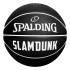 Ballon de basket Spalding Slam Dunk Noir Blanc Sz5 Caoutchouc