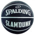 Ballon de basket Spalding Slam Dunk Noir Blanc Sz5 Caoutchouc