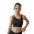 Soutien-gorge de sport Born Living Yoga Aura Noir Femmes