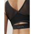 Soutien-gorge de sport Born Living Yoga Raw Noir Femme