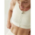 Soutien-gorge de sport Born Living Yoga Raw Ivory Femme