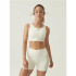 Soutien-gorge de sport Born Living Yoga Raw Ivory Femme