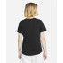 T-shirt Nike Femme Sportswear Club Essentials Noir