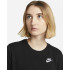 T-shirt Nike Femme Sportswear Club Essentials Noir