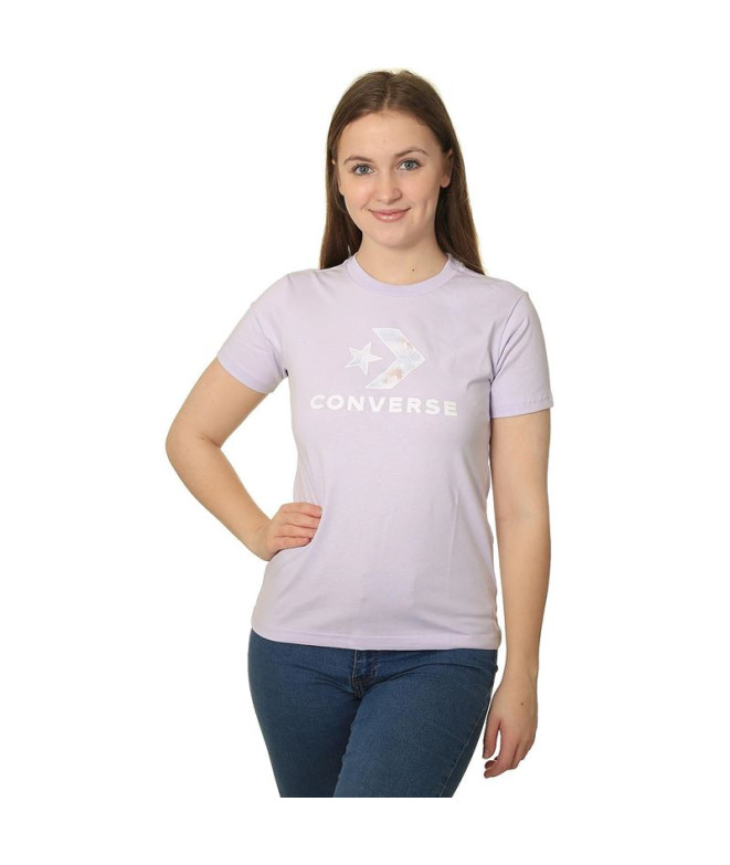 T-shirt Converse Seasonal Star Chevron Lavender...
