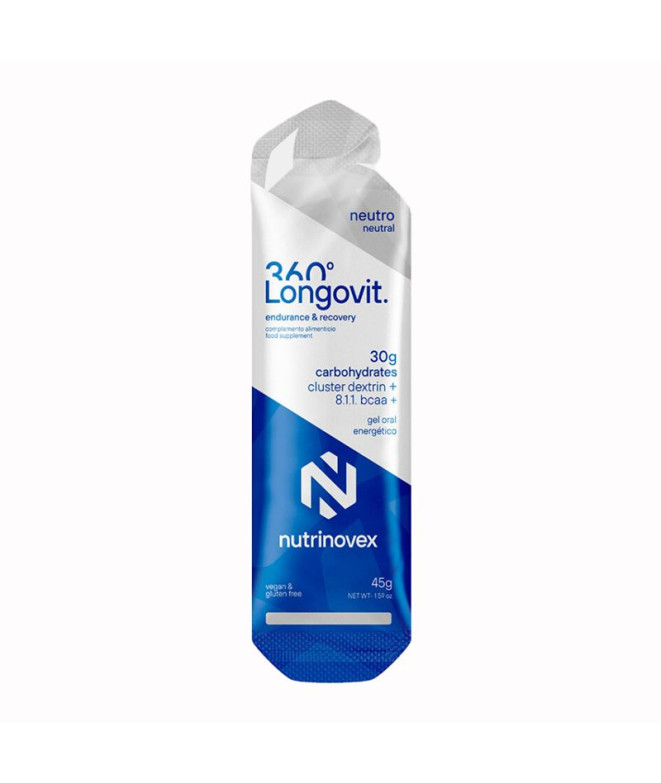 Gel Nutrition Nutrinovex des sports Longovit 360
