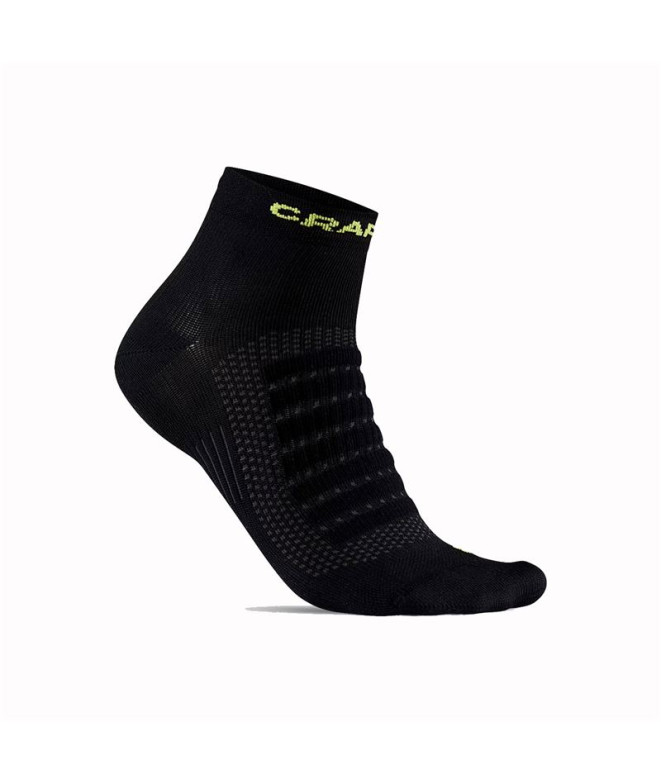 Chaussettes Running by Craft Adv Dry Mid B Black