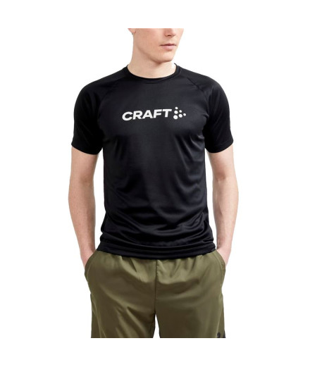 T-shirt Running Homme by Craft Core Essence Logo Noir