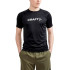 T-shirt Running Homme by Craft Core Essence Logo Noir