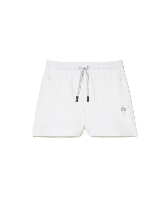Pantalons Lacoste Coton double épaisseur blanc...
