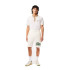 Pantalon Lacoste Héritage Contrast Branded Crocodile White Men's