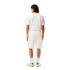 Pantalon Lacoste Héritage Contrast Branded Crocodile White Men's