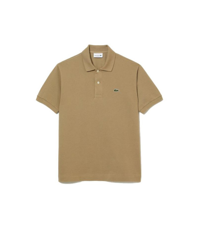 Polo Lacoste Fit L.12.12 Marron Homme