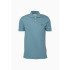 Polo Hommes Lyle & Scott V1-Plain Bleu