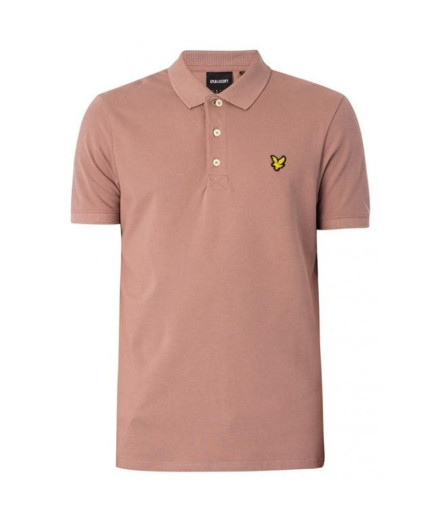 Polo homme Lyle & Scott V1-Plain Rose