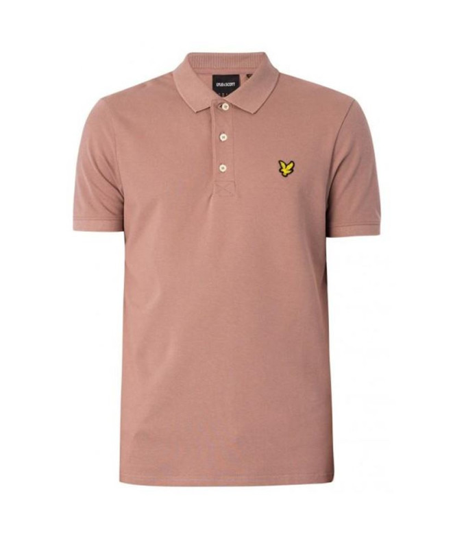 Polo homme Lyle & Scott V1-Plain Rose