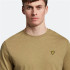 Lyle & Scott V1-Slub T-Shirt Homme Algues