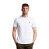 Lyle & Scott V1-Plain T-Shirt Homme Blanc
