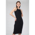 Robe Décontracté pour Femme Noir