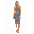 Robe Décontracté pour Femme Multicolore