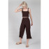 Pantalons Décontracté pour Femme Brown