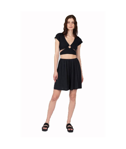Pantalons Décontracté pour Femme Noir