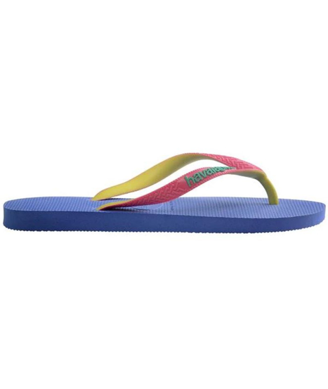 Tongs Havaianas Top Mélange Provence Bleu