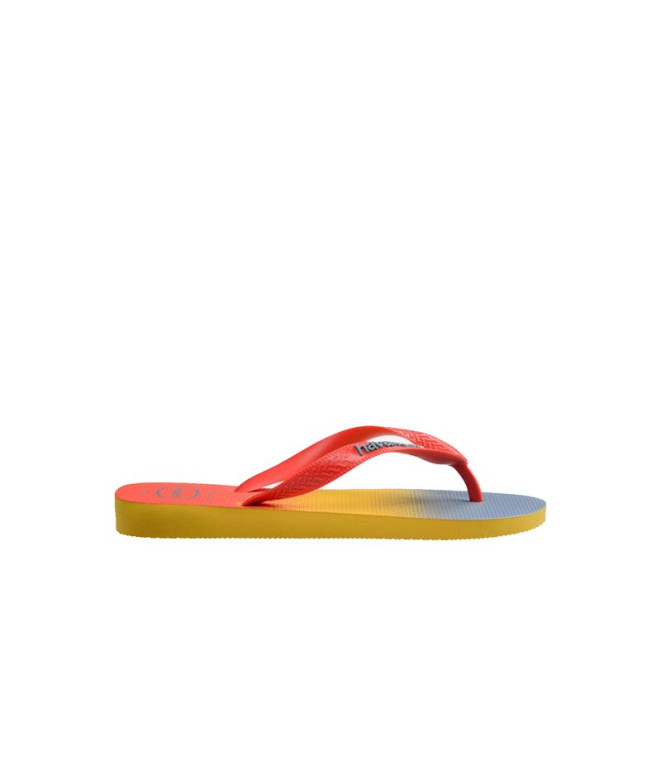 Tongs Havaianas Top Mode Or Jaune