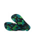 Tongs Havaianas Brasil Fresh Hommes Noir/Noir/Vert Feuille