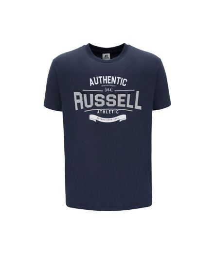 T-shirt Rusell Ara Blue Homme