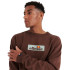 Sweat Ellese Tablido Homme Marron