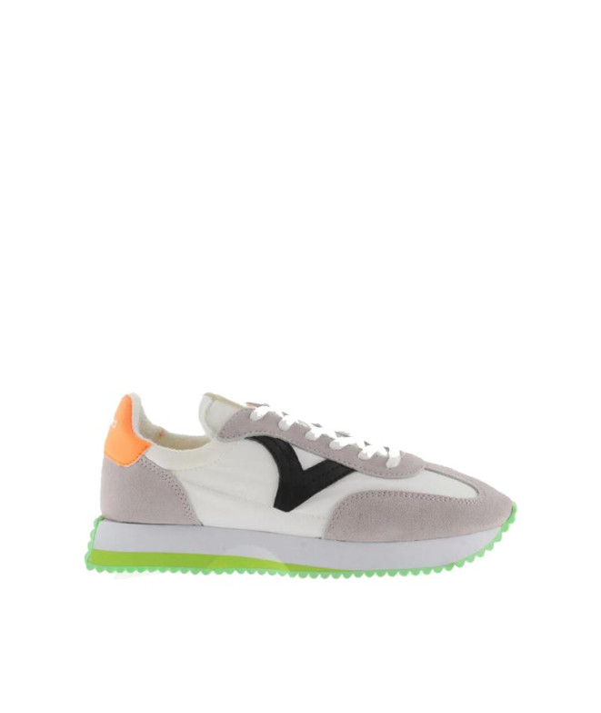 Chaussures Victoria Cosmos Suede & Neon Femme Gris