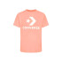 T-shirt Converse Standard Fit Center Front Large Logo Star Chevron Beige