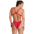 Maillot de bain Arena Team Swimsuit Swim Women Red/White
