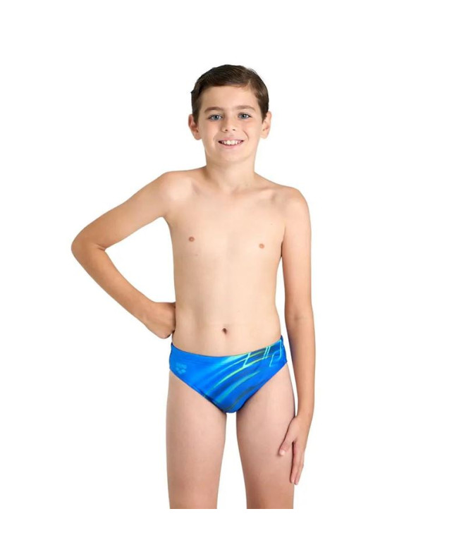 Maillot de bain Arena Shading Boys Neon Blue