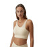 Sports bra Born Living Yoga Jin Oat Milk Women's
