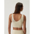 Sports bra Born Living Yoga Jin Oat Milk Women's