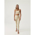 Sports bra Born Living Yoga Jin Oat Milk Women's