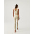 Sports bra Born Living Yoga Jin Oat Milk Women's