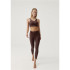 Leggings Born Living Yoga Jin Cacao Femme
