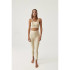 Leggings Born Living Yoga Jin Lait d'avoine Femme