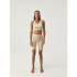 Soutien-gorge de sport Born Living Yoga Soata Oat Milk Lady