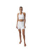 Soutien-gorge de sport Born Living Yoga Bikila Blanc Femmes