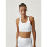 Soutien-gorge de sport Born Living Yoga Hanae Noir/Blanc Femmes