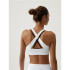 Soutien-gorge de sport Born Living Yoga Hanae Noir/Blanc Femmes