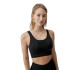 Soutien-gorge de sport Born Living Yoga Akira Noir Femmes