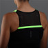T-Shirt Padel Endless Lace Femme Noir-Vert