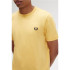 Fred Perry Ringer T-Shirt Homme Jaune