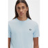 Fred Perry Ringer T-Shirt Homme Bleu clair