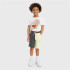 Levi's Colorblock French Terry Pantalon garçon Dark Shadow